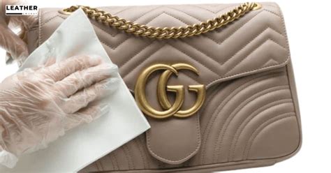 how to clean gucci leather|how often to clean gucci handbags.